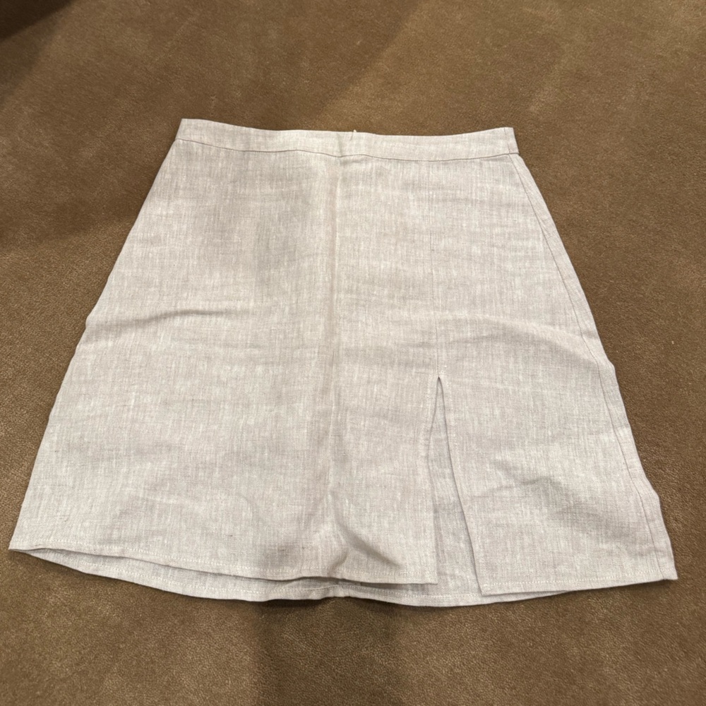 Reformation Linen Skirt